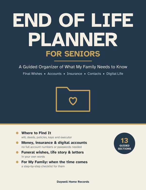 End of Life Planner for Seniors